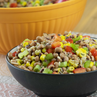 Black-Eyed Pea, Corn and Rice Salad | LivingSpaces & Lifestyles Magazine